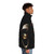Conway The Machine Griselda Puffer Jacket featuring a skull face design - men side right