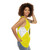 Mighty Morphin Power Rangers Yellow Ranger Coin Unisex Tank Top - women side