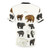 Captivating bear design on a high-quality t-shirt - Back