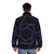 Constellation Dag Crypto Puffer Jacket with Constellation and Altcoin Branding - men back