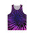 Colorful tie dye unisex tank top