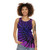 Colorful tie dye unisex tank top - women
