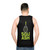 Squash racket sports ball unisex athletic tank top - men back