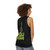 Squash racket sports ball unisex athletic tank top - women back