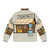 Conjunction Junction Puffer Jacket featuring a retro 70s cartoon design - Back