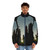 Model wearing a Concrete Jungle Puffer Jacket, blending urban and natural elements - men front