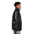 Disco Elysium-inspired puffer jacket with stylish conceptualization design - men side right