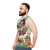 Wytte Twins Unisex Tank Top with Cute Witchy Design - men side