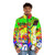 Conan O'Brien Watercolor Portrait Puffer Jacket - men front