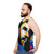 Lionel Messi WPAP Art Unisex Tank Top - men side