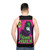 Unisex Green Monster Action Tank Top - men back