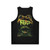 Frog Unisex 70s Horror Tank Top - Back