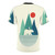 Geometric bear design on a high-quality t-shirt for outdoor and nature enthusiasts. - Back