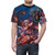Retro style t-shirt featuring Heman and Snakemen characters from 80s cartoons - men front