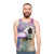 Doge frisbee vaporwave unisex tank top - men