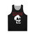 Unisex tank top with retro Guybrush Threepwood pixel art design
