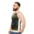Big Boy Steam Locomotive Unisex Tank Top - men side