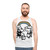 Spooky Pals Unisex Tank Top with Skull, Ghost and Skeleton Design - men