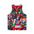 Friday Night Funkin' characters unisex tank top - Back