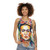 Frida Kahlo Unisex Tank Top with Vibrant Expressionist Portrait - women