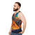 Psychedelic Bicycle Art Unisex Tank Top - men side