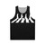 Minimalist Abbey Road Unisex Tank Top with Beatles Imagery