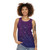 Bi pride galaxy 8bit unisex tank top - women