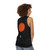 Unisex tank top with solar system design - women back