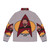Commander William Riker wearing a stylish puffer jacket inspired by Star Trek: The Next Generation - Back