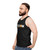 Unisex Bitcoin Tank Top - men side