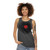 Spinning Within With a Vinyl Record Unisex Tank Top - women