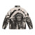 Comanche Chief Native American Puffer Jacket - Back
