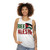 Free Palestine unisex tank top with Palestinian flag and resistance imagery - women