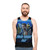 Women's unisex tank top with "Women Fear Me Fish Want Me" graphic - men