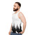 Wolves Unisex Nature Inspired Tank Top - men side