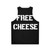 Unisex tank top with "Free Cheese" design inspired by Reservation Dogs - Back