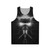 Unisex superhero Mjolnir lightning design tank top