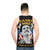 Frankie Ruiz Salsa Music Unisex Tank Top - men back