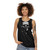 Frankenstein unisex tank top with monster design - women