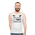 Unisex "Speaking Is Not Communication" graphic tank top - men