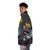 Maxx 90s puffer jacket in a stylish leopard print design - men side left