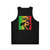 Midnite Vaughn Benjamin Reggae Rastafarian Unisex Tank Top - Back