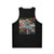 Midnite Unisex Reggae Tank Top - Back