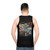 Midnite Unisex Reggae Tank Top - men back