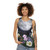 Midnight Garden Floral Celestial Unisex Tank Top - women