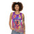 Sparkle Dog Unisex Tank Top featuring a shimmering design - women