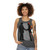 Unisex tank top with "Wish You Were" design for music lovers - women