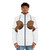Coconut Bra Puffer Jacket, a unique and playful summer fashion piece - men front