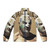 Mathematician Puffer Jacket featuring a wrestling and mathematical design
