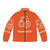 Conan Obrien Team Coco Doodle Whiteout Puffer Jacket